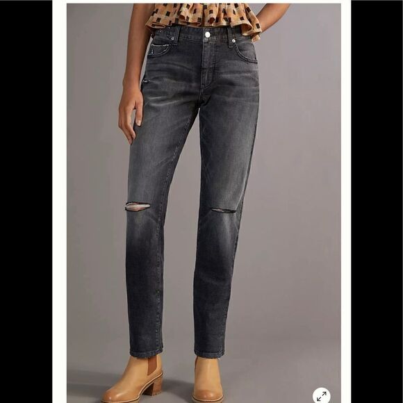 Anthropologie Pilcro The Selvedge Low-Rise Straight Jeans - Picture 3 of 9